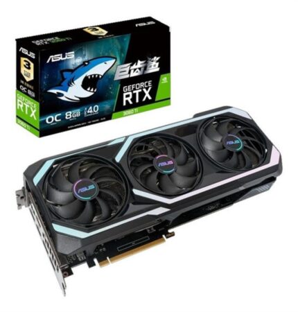 Asus GeForce RTX 3060 Ti Megalodon OC 8GB Graphics Card – USED